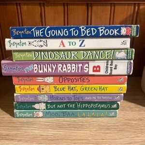Set of 9 Sandra Boynton Children's Board Books